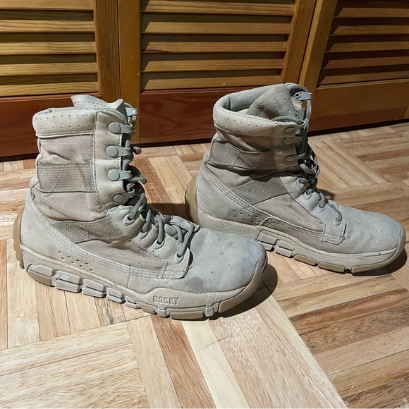 Rocky 8” C4Trainer Boots - Tan, Size 5M - Picture 5 of 6